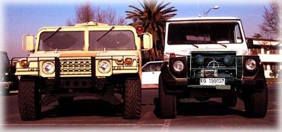 Hummer Vs G mio